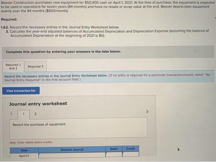 insurance in advance on March 1, paying $36,000 ($3,000/month). Required: 1.&2. Record