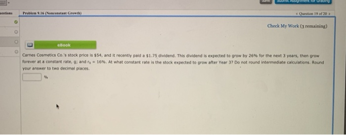 a fast-growing supplier of office products. Analysts project the following free cash