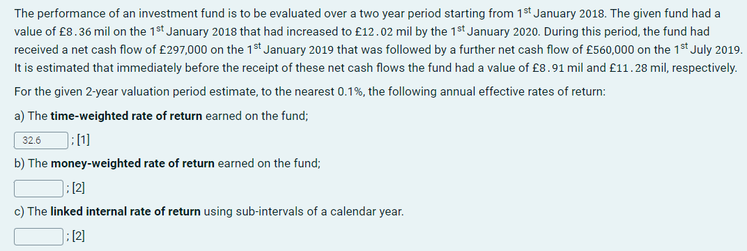  Please send workings out for this question. 