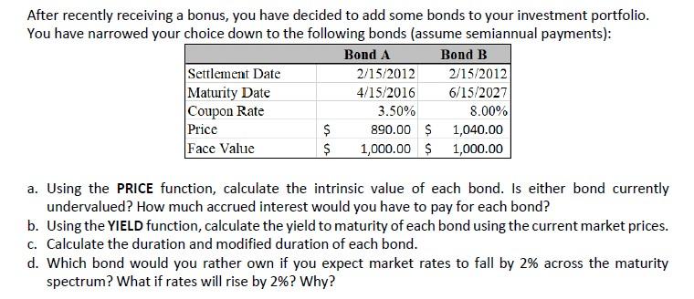 Answer this question using excel and please show the formula. Answer this