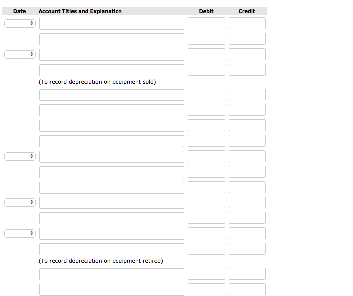 reported the following plant assets. Land $5,313,000 $26,670,000 Buildings Less: Accumulated depreciation