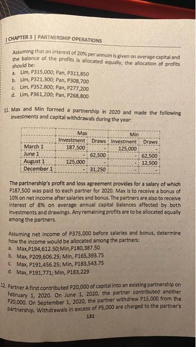 a bonus of 20% of net income after the bonus as a