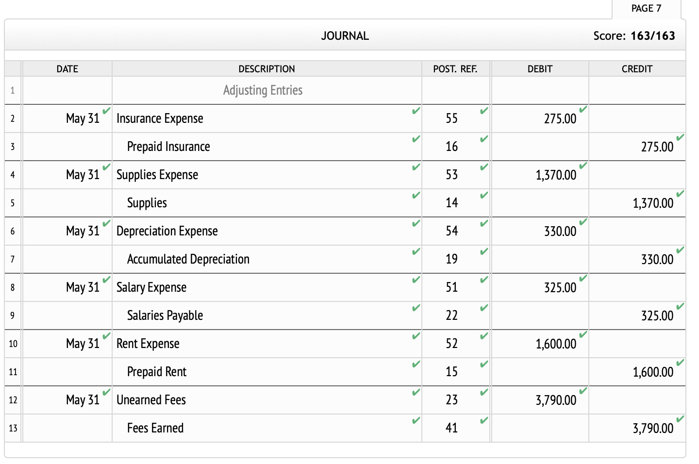 Ledger panel and save the Excel file to your computer. Be sure
