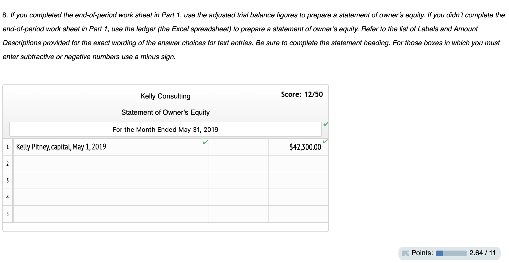 spreadsheet will not be included in your grade in CengageNOW on this