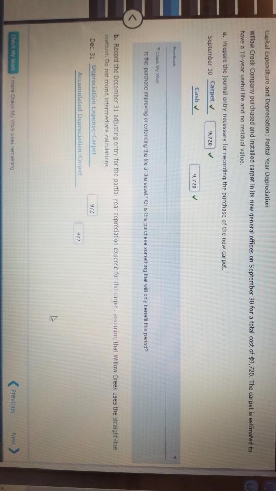 I need help for problem B My answer is incorrect and