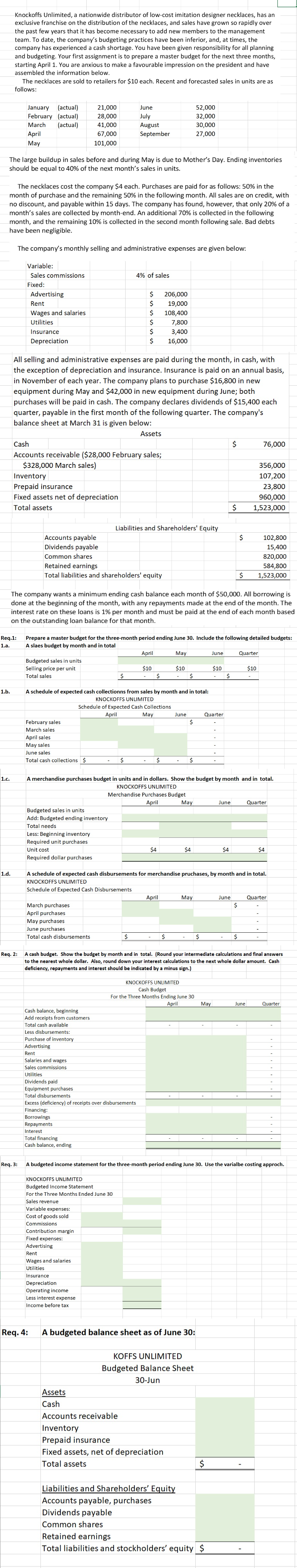  Please answer all the 4 requirements with clear explanation. As soon