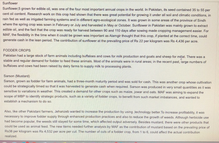 of Modern Agricultural Farm (MAF), was reviewing the set of performance reports