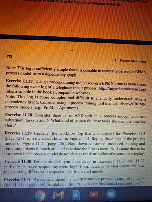 11.5 (page 427) from the cases shown in Figure 11.4. Replay these