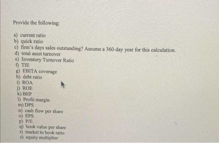 income statement shown below are for Petersmart Co. Note that the firm