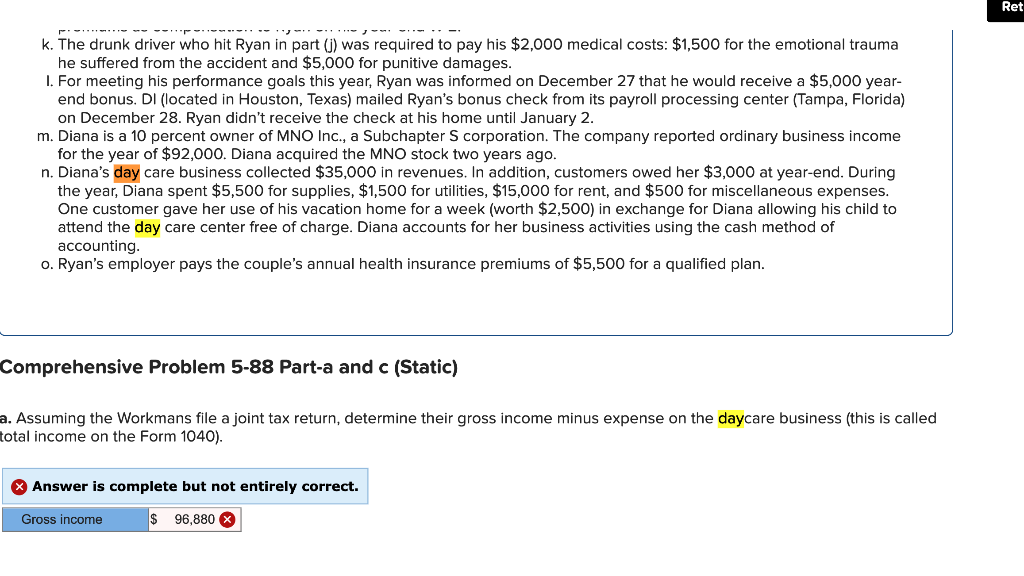 5-3) (Static) [The following information applies to the questions displayed below.) 10