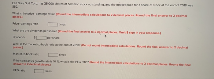 statements for Earl Grey Golf Corp. follow. 2018 EARL GREY GOLF CORP.