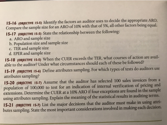 can REVIEW QUESTI between each be reduced? 15-2 (OBJECTIVE 15-2) What are