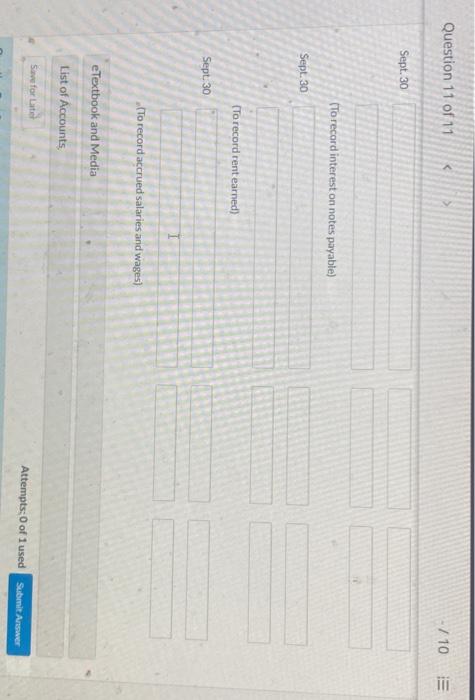 ORIOLECO Trial Balance September 30, 2022 Asted D CH Di ca $2.000