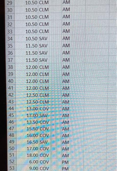 STAT 4 6.50 STAT 5 6.50 STAT 6 7.00 SAV 7 7.00