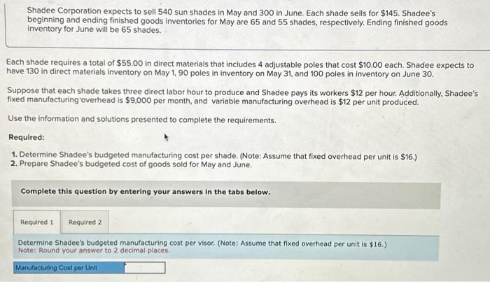  Help me please for the second screenshot it says budgeted cost