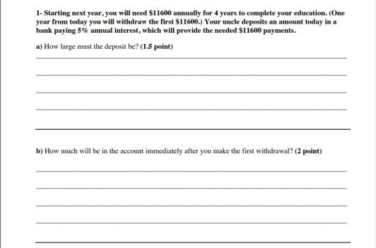 It is important to solve the method with the equation 1-