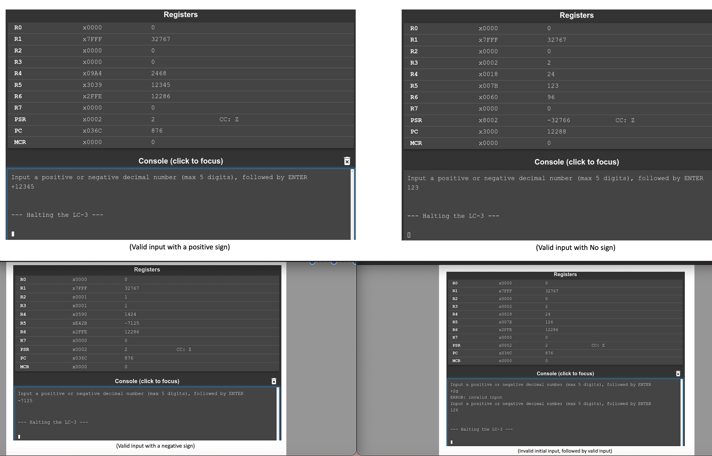  can you fix my code to have the expected outputs, it