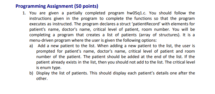  // CSE240 Spring 2019 HW5 // Write your name here //