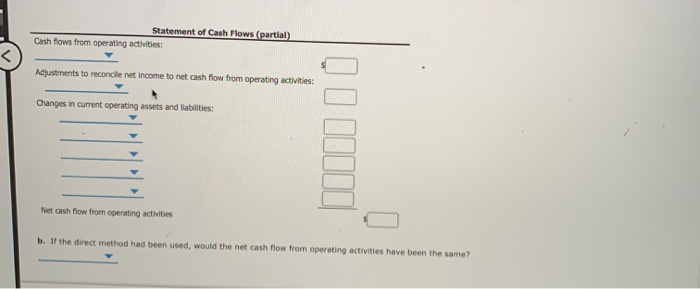 the income statement for the current year was $259,300. Depreciation recorded on