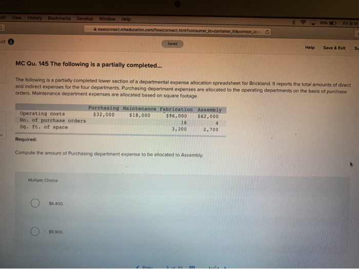  ait View History Bookmarks Develop Window Help 600 Fri 8:16 newconnect.