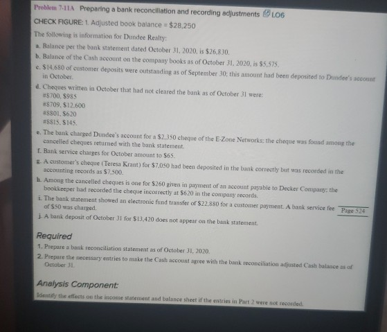 i need answer of this question along with analysis component. please
