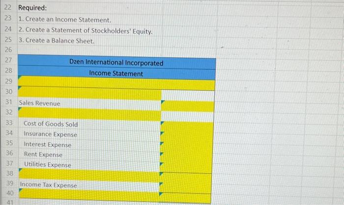 Trial Balance on the corresponding statements. Klushman Industries Balance Sheet Klushman Industries