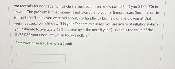 the loan over 6 years making equal annual payments at the end