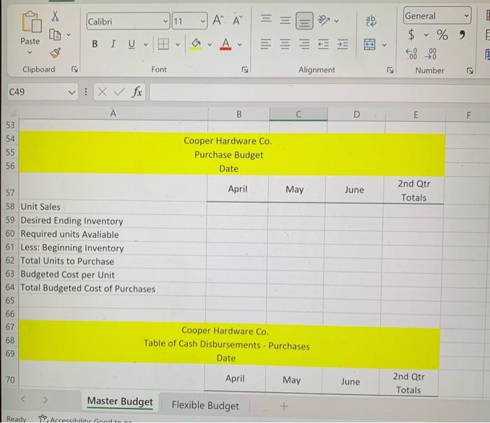 30 Sales Information The company sells a single product for $60 each.