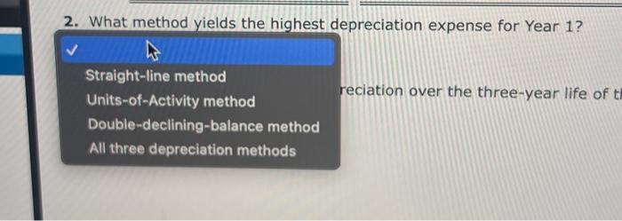 January 8 for $638,600. The equipment was expected to have a useful