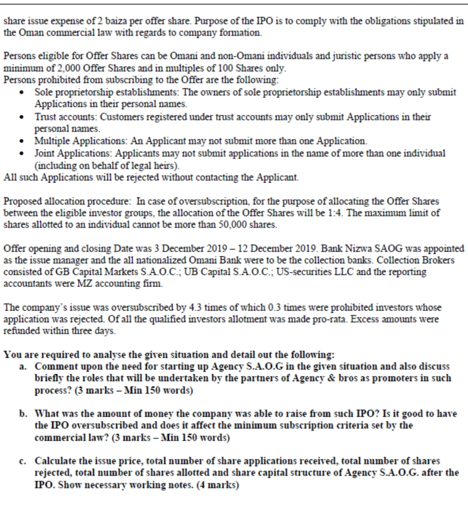 consisting of partners namely: Imran, Fatma, Ahmed Fareed and Zayed. They have