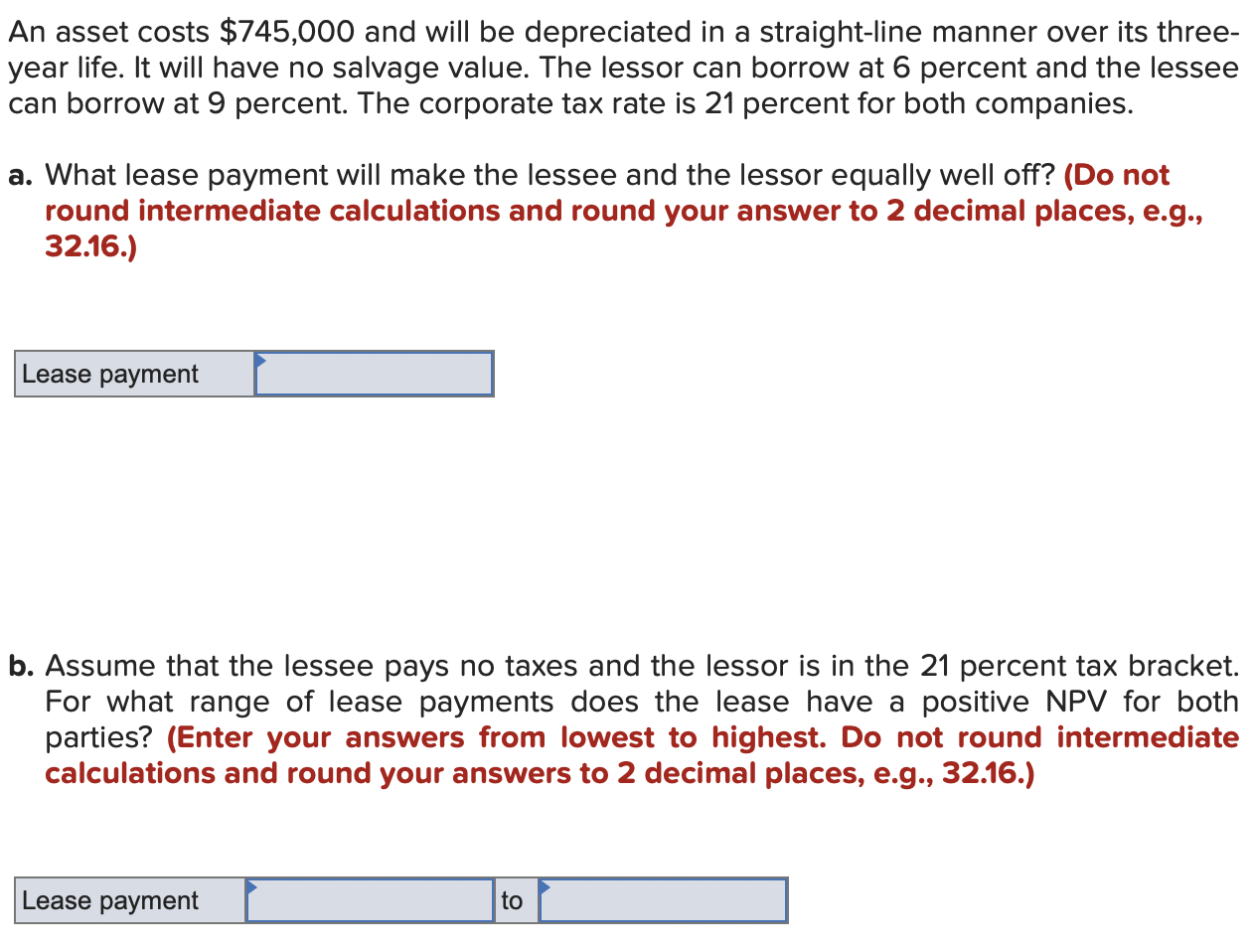 equipment). The scanner costs $4.3 million, and it would be depreciated straight-line