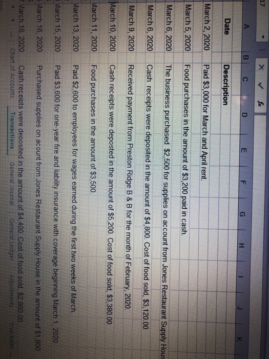  need help making journaly entrys. having trouble with the exact accounts