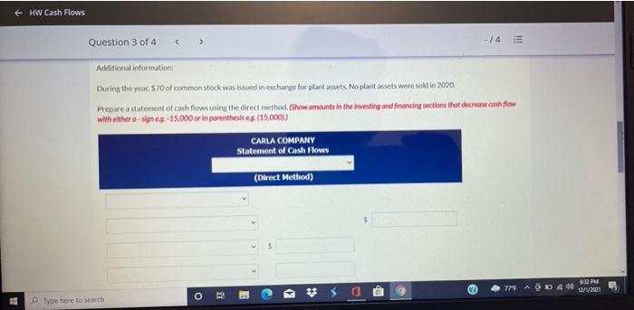 Cash $1,810 $1120 Receivables 1.790 1.330 Inventory 1.570 1.940 Plant assets 1.870
