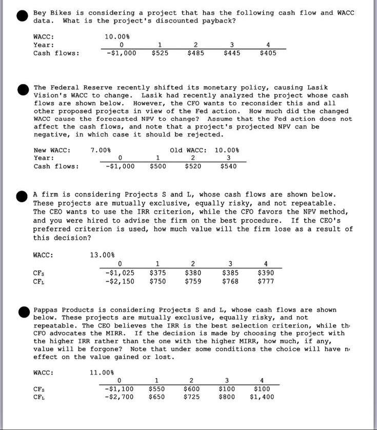 Note: Please answer the Excel program using the Excel formulas. Bey Bikes