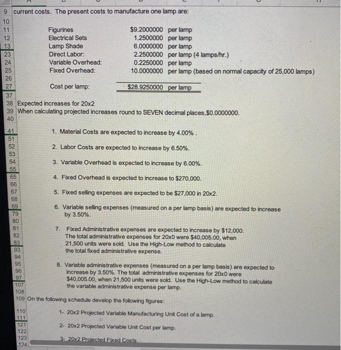 Income Statement For the Poriod Ending December 31, 20x1 Sales Cost of