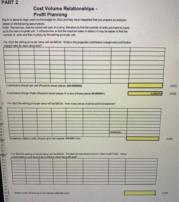 unit) \& $3.15 Total Selling and Admiristrative Expenses: Net Profit I See