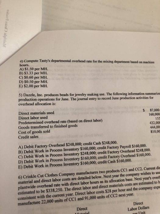 Ending Work in Process Product 230,000 570,000 620.000 180.000 Percent of Conversion