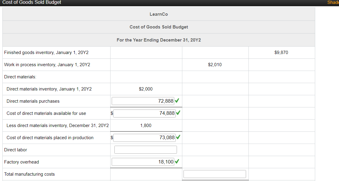 how many units to manufacture, how much it might spend on direct