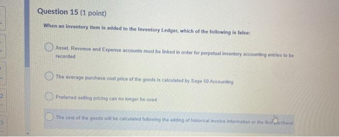 number of items that can be ordered by management 2 Lowest number