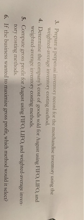 inventory system- FIFO, LIFO, and weighted average, and comparing FIFO, LIFO, and