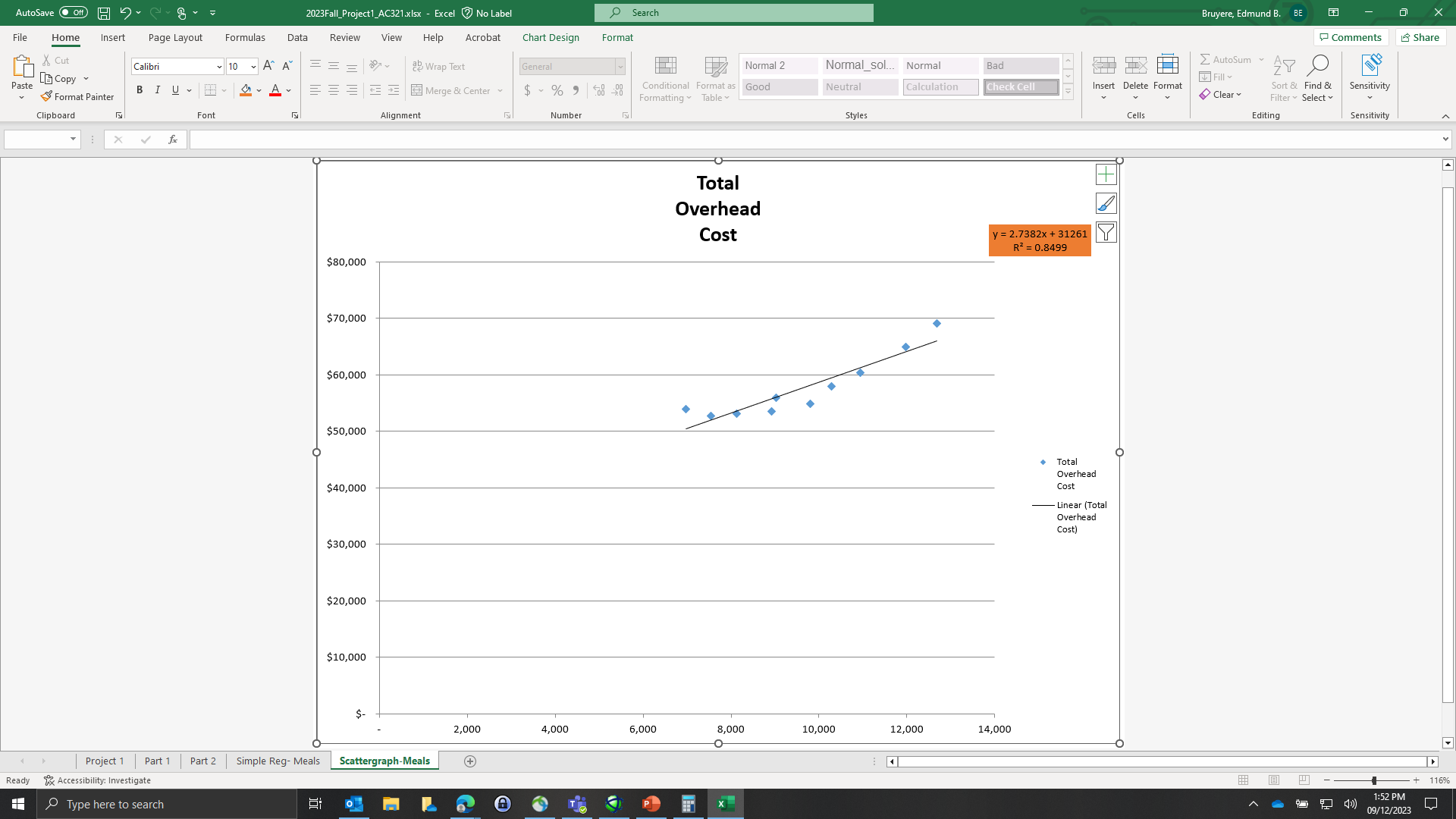 S S T T U Type out the equation of the line