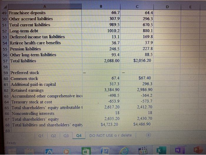 a) and b). Round to one decimal place For c), use the