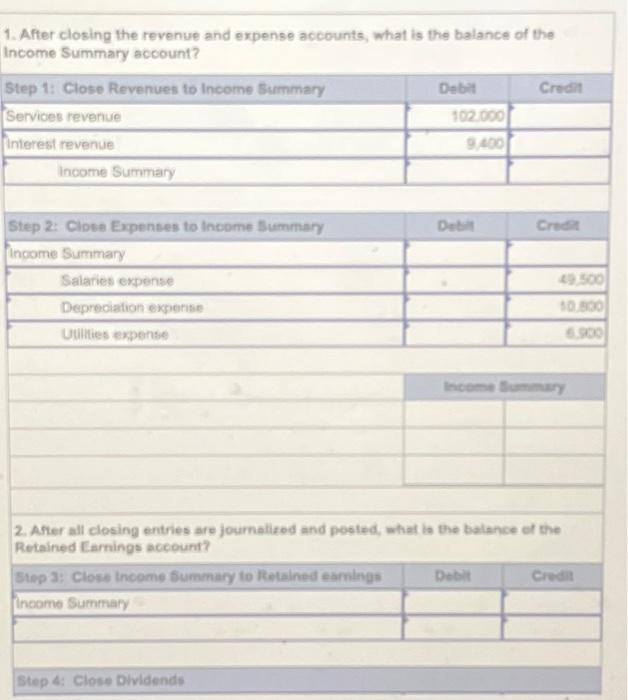 \multicolumn{2}{|c|}{} & \\ \hline & Retained Earnings Account \\ \hline Beginning balance