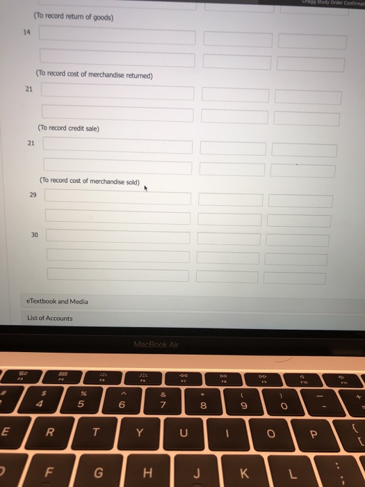 of 92 calculators at a cost of $19 each. The company uses