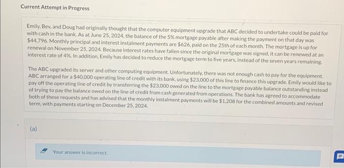 Please answer asap, I will upvote! Emily, Bev, and Doug had originally