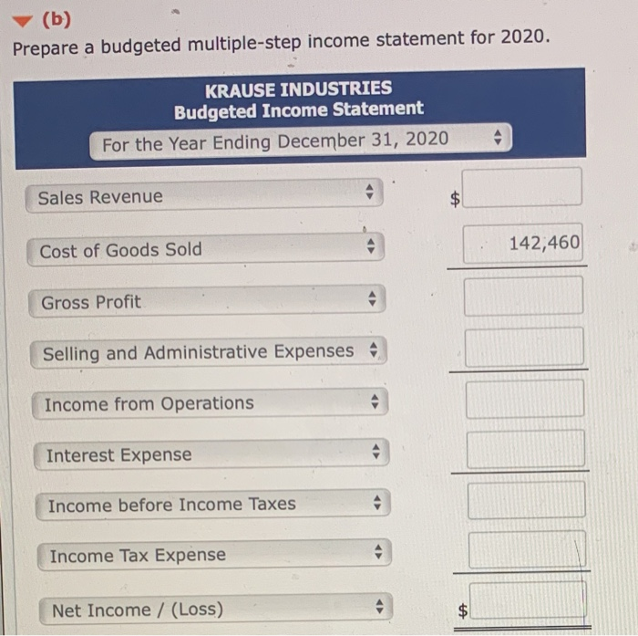 is presented below. $7,500 73,500 25,460 106,460 30,350 KRAUSE INDUSTRIES Balance Sheet