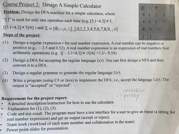  Please do no. (3) and (4) Course Project 2: Design A
