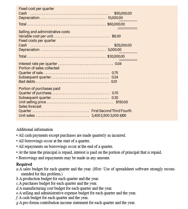 a Manufacturing Organization: Challenge Problem Electric Monkey Computer Accessories assembles a computer