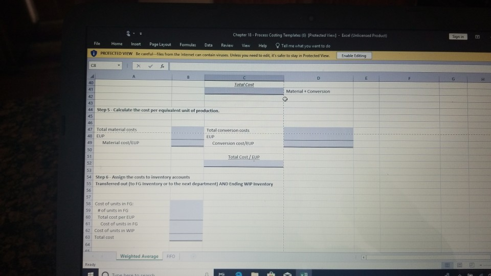 18 Information page, please do that now. For this assignment, complete a