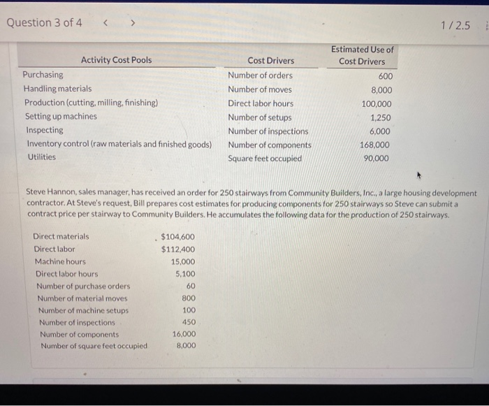 Handling materials $ per move Production per D/L hour Setting up machines